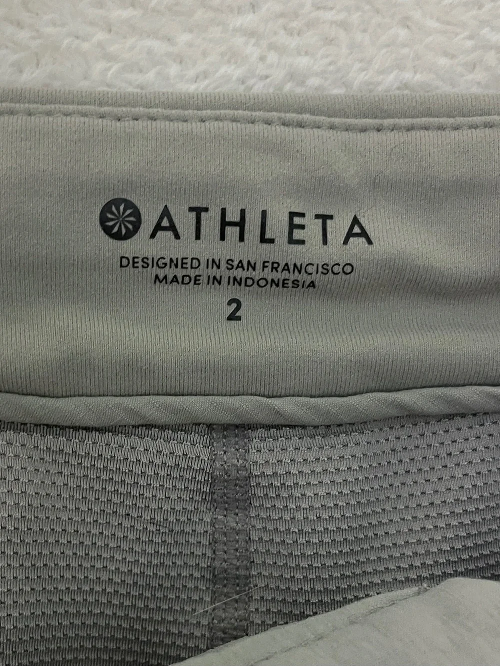 Athleta Trekkie Skort Skirt Galactic Gray Athletic Sport Tennis Casual Women's 2